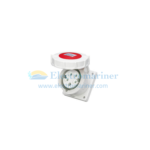 32A Panel Mounted Angle Socket 3P+N+E 220-240V/380-440V