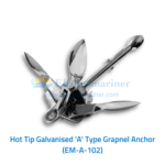 Hot Dip Galvanised A Type Grapnel Anchor